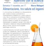 Aperitivo con la scienza - Alimentazione, tra salute ed inganni