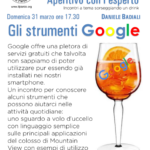 Aperitivo con l'esperto - Gli strumenti Google