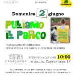 Puliamo il parco