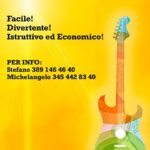 Prima lezione del corso estivo di chitarra e basso