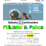 Puliamo il parco